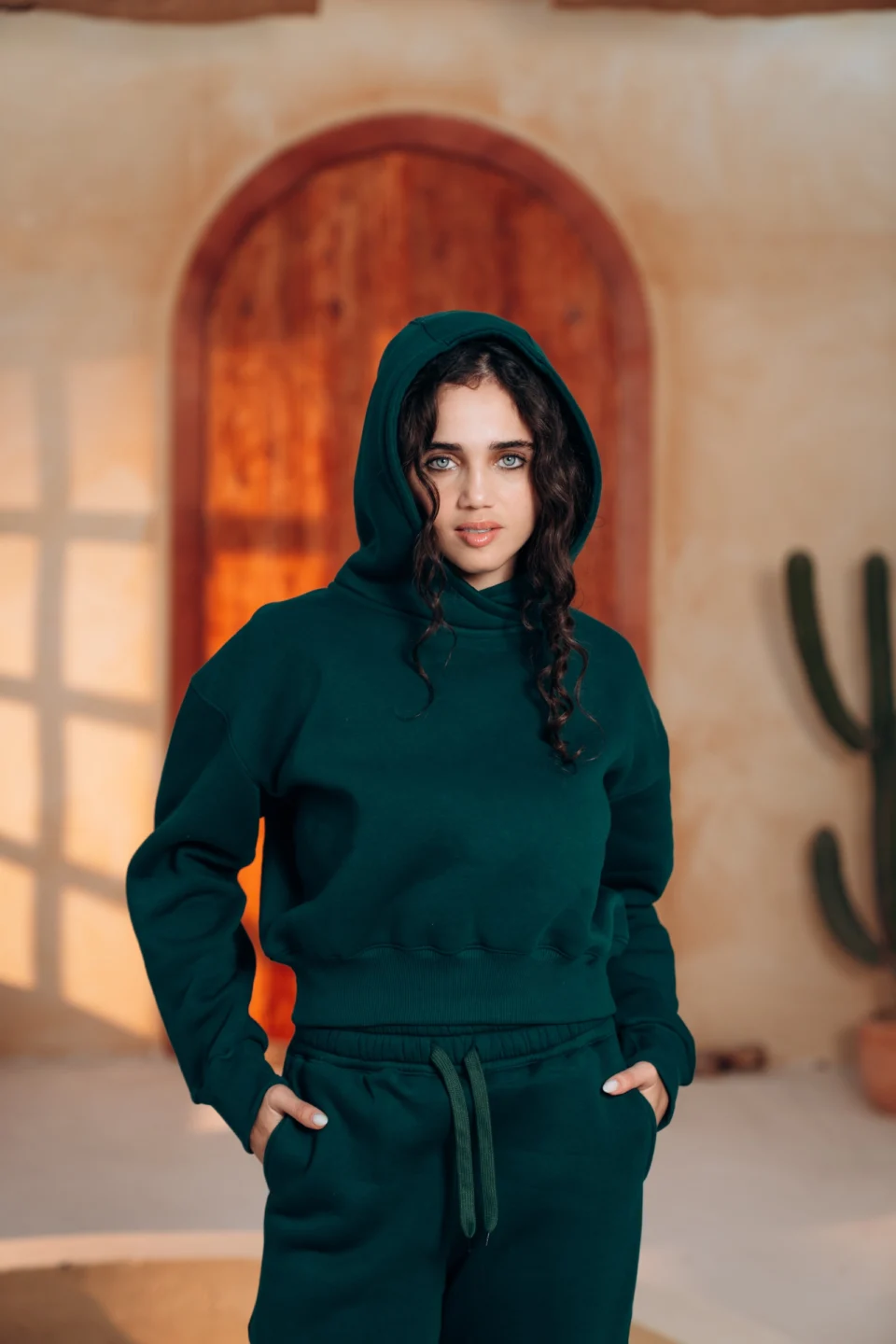 Hoodie — Emerald Green — Plein de Vie