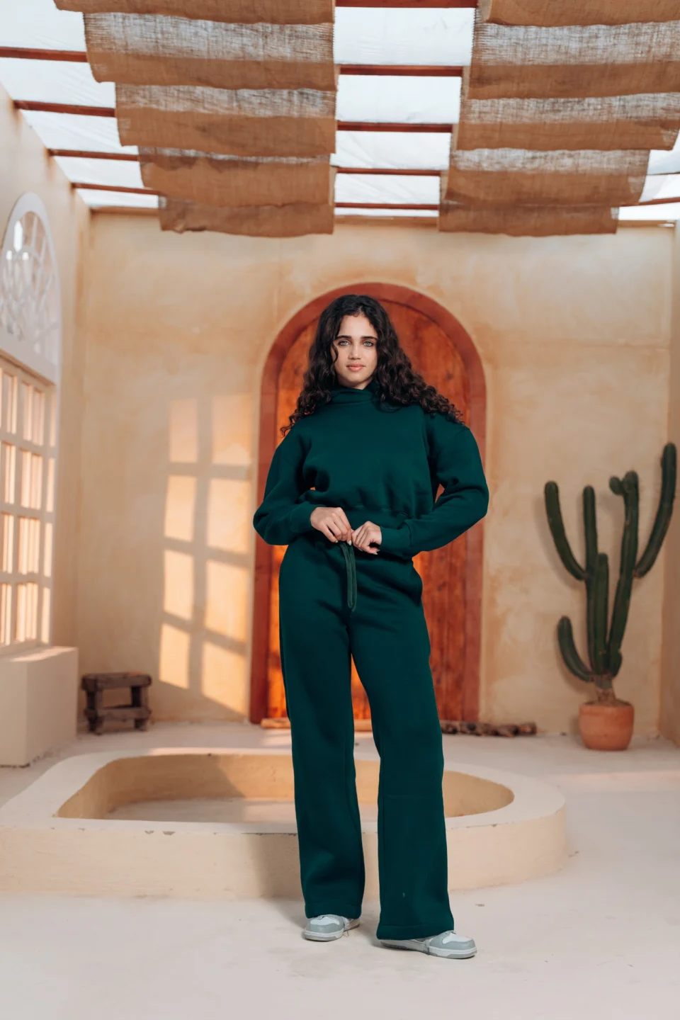 Sweatpants — Emerald Green — Plein de Vie